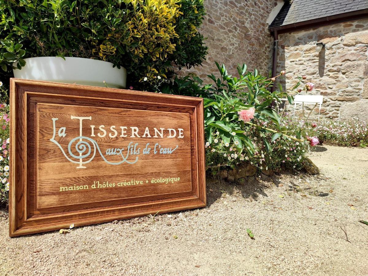 La Tisserande : Maison D'Hotes Creative & Ecologique Saint-Thégonnec Εξωτερικό φωτογραφία